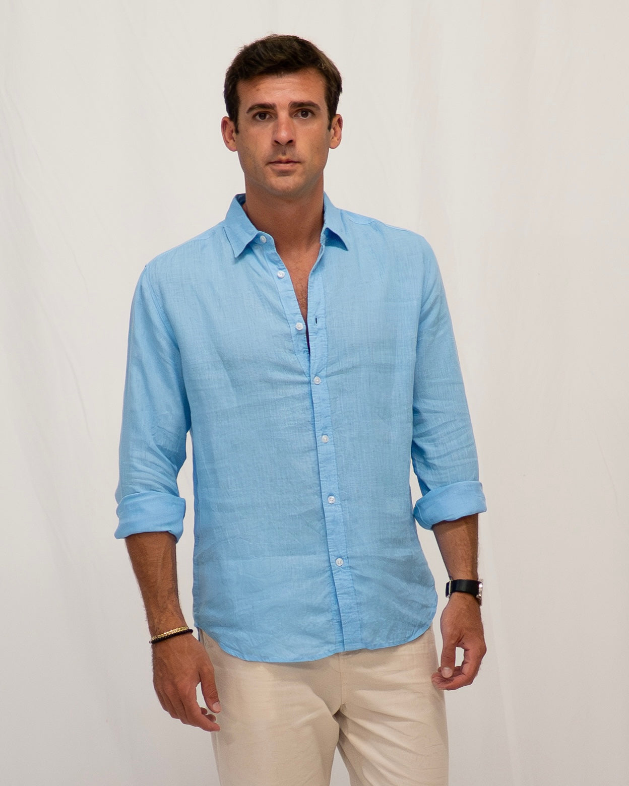 Luxury French Blue Shirt