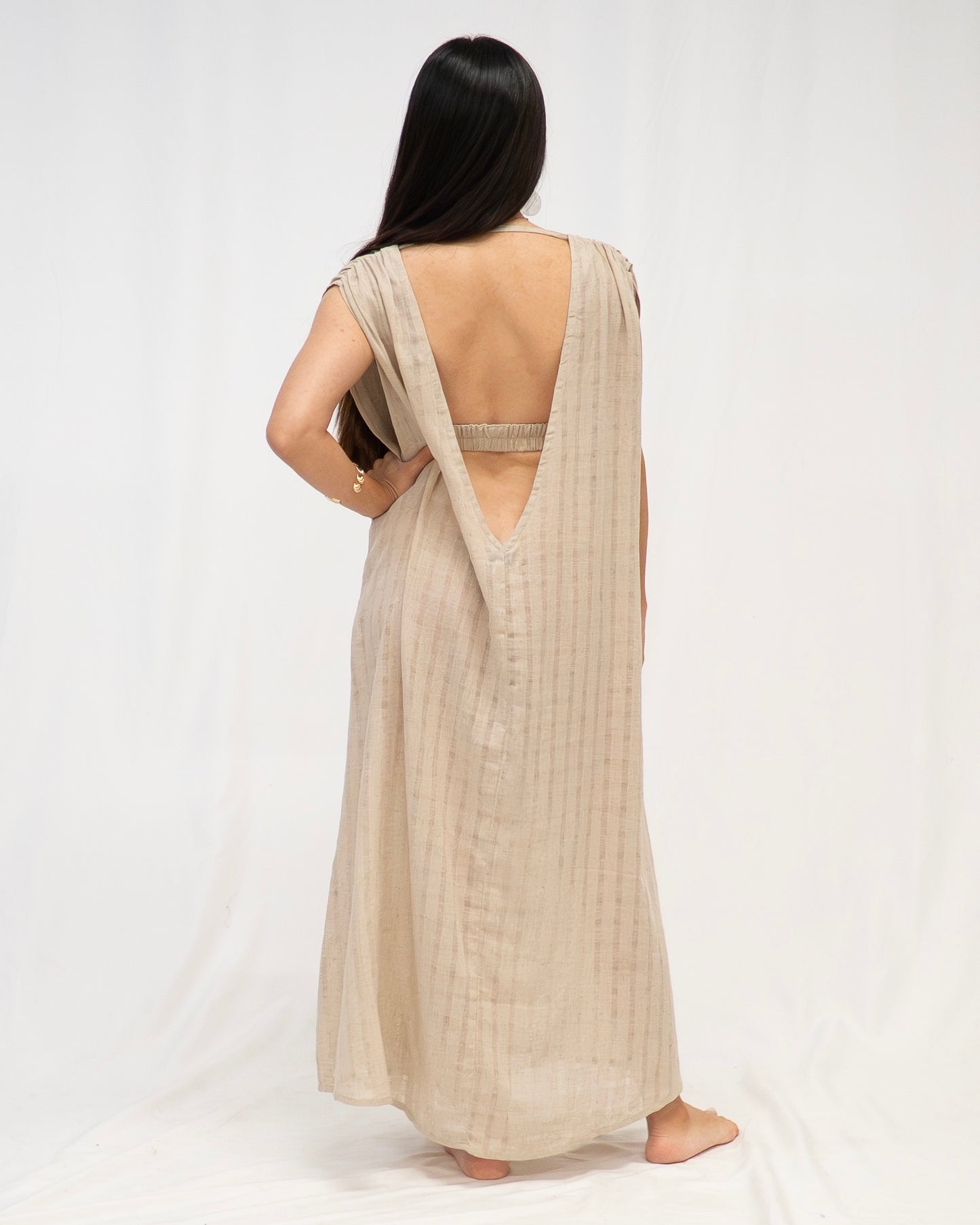 Natural Butterfly Kimono
