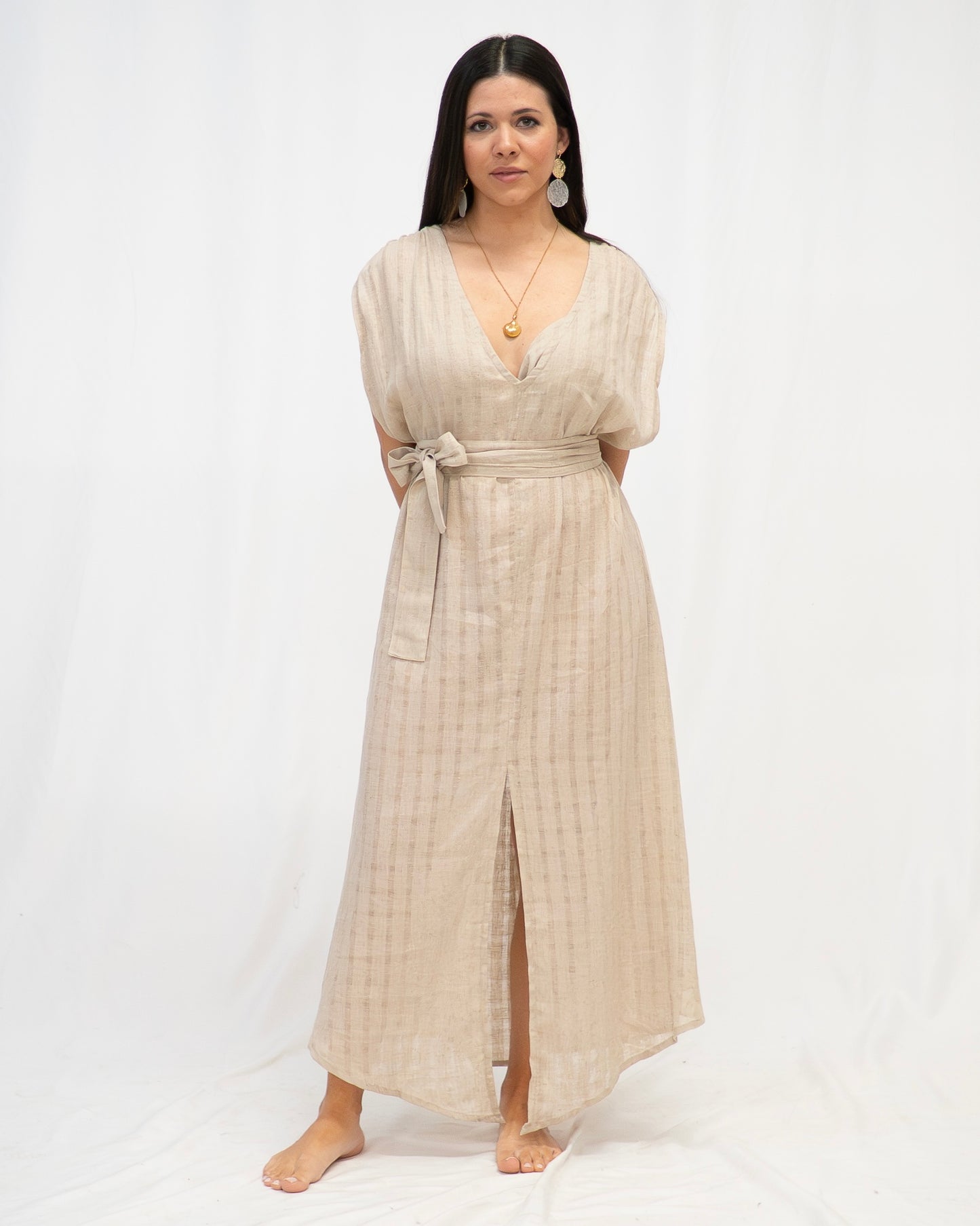 Natural Butterfly Kimono