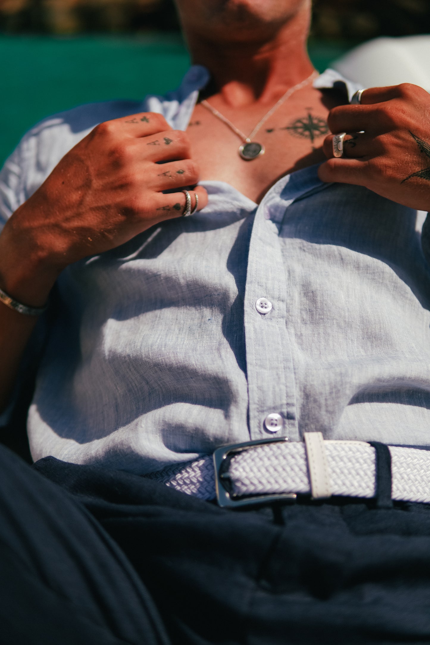Camisa Topline Light Blue