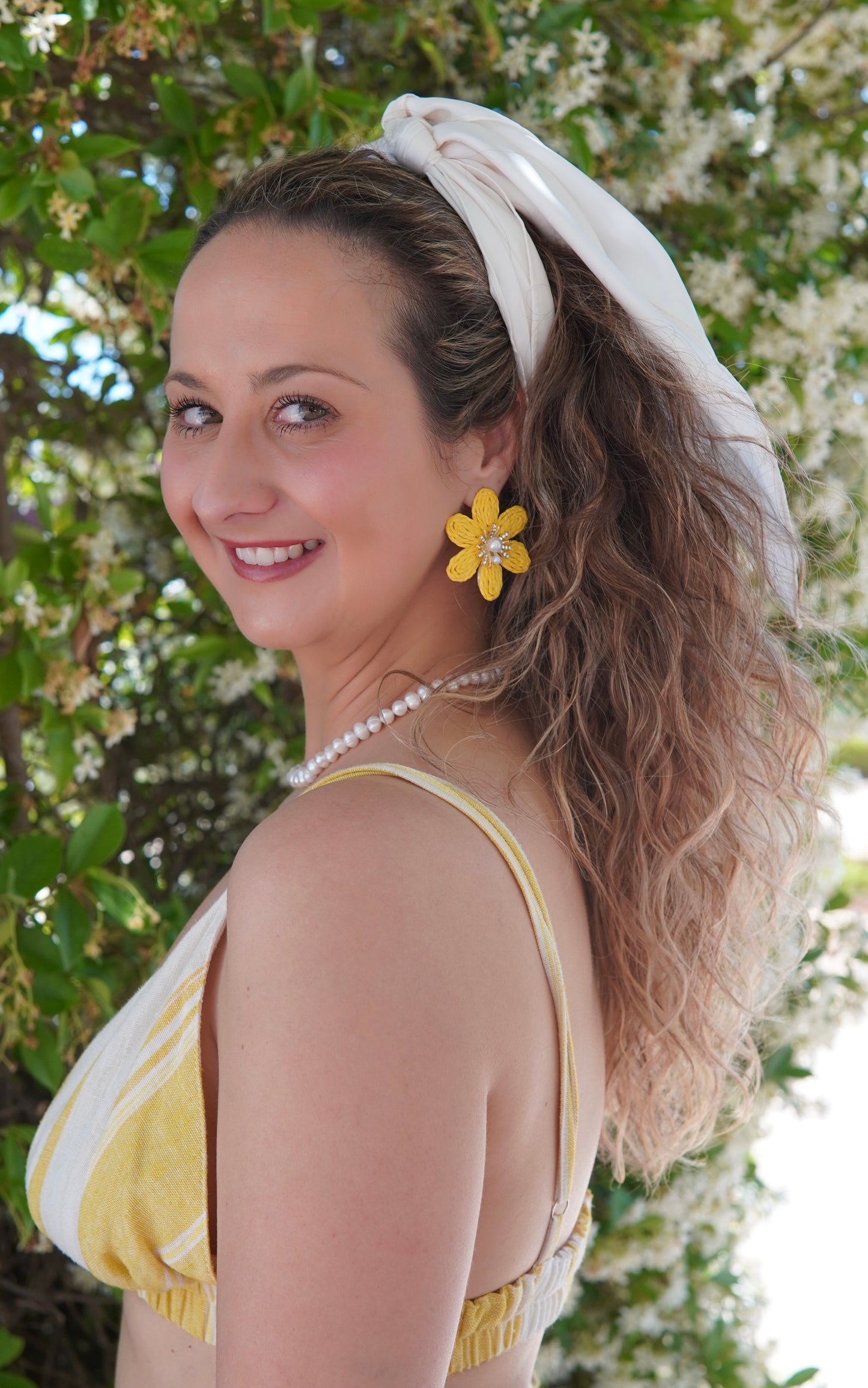 Top Flor Mostaza