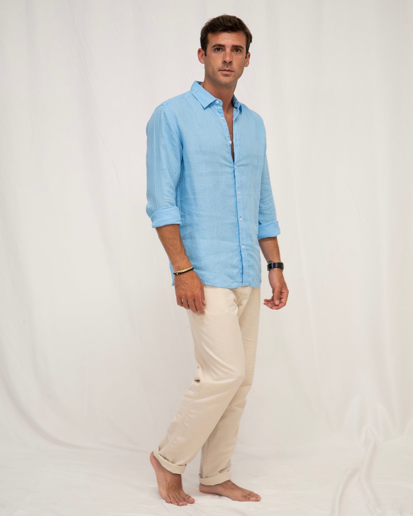 Luxury French Blue Shirt