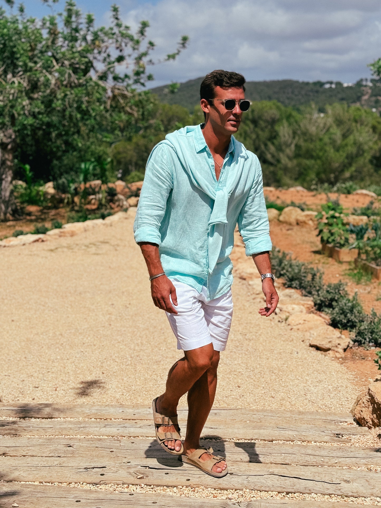 Camisa Luxury Mint
