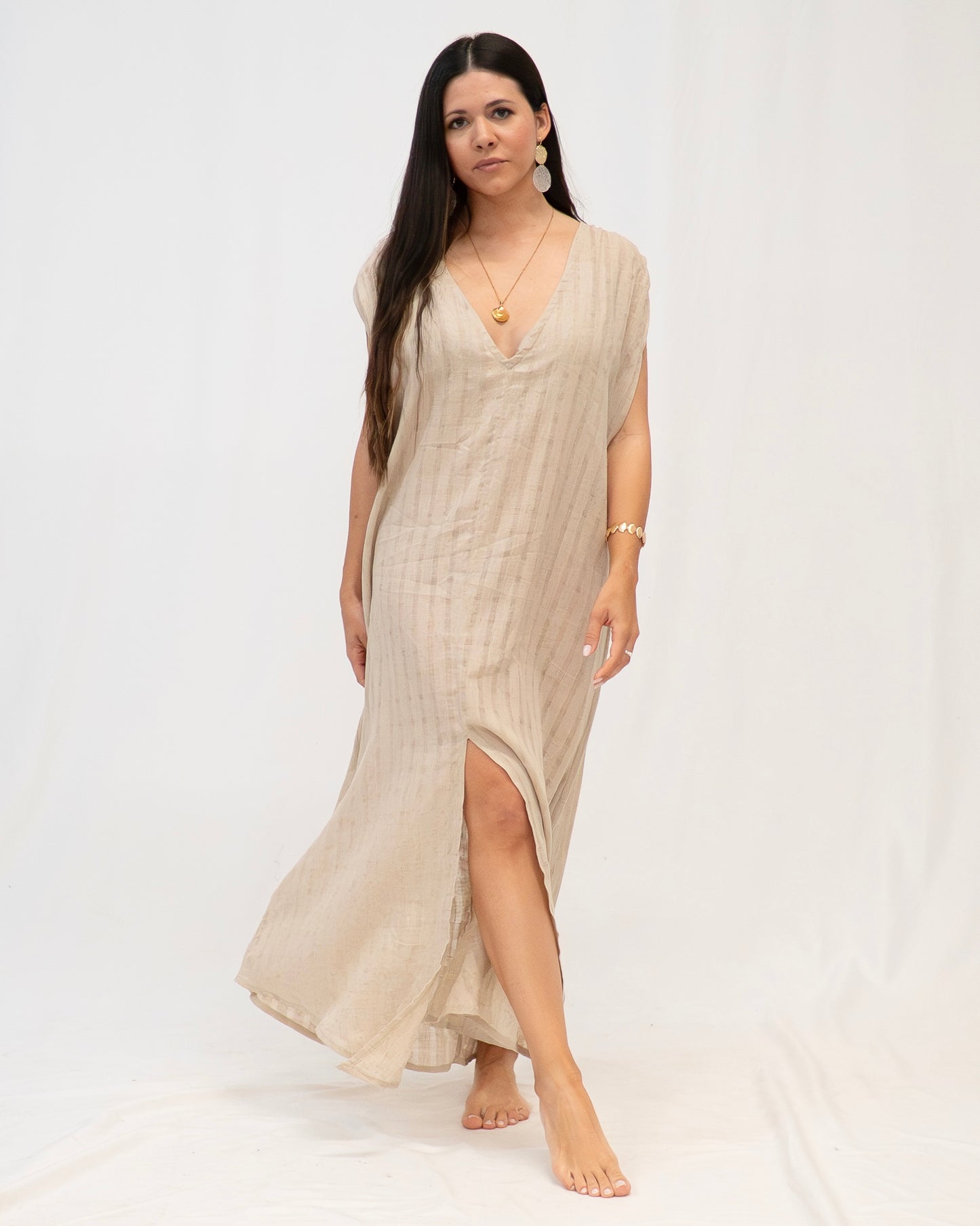 Natural Butterfly Kimono