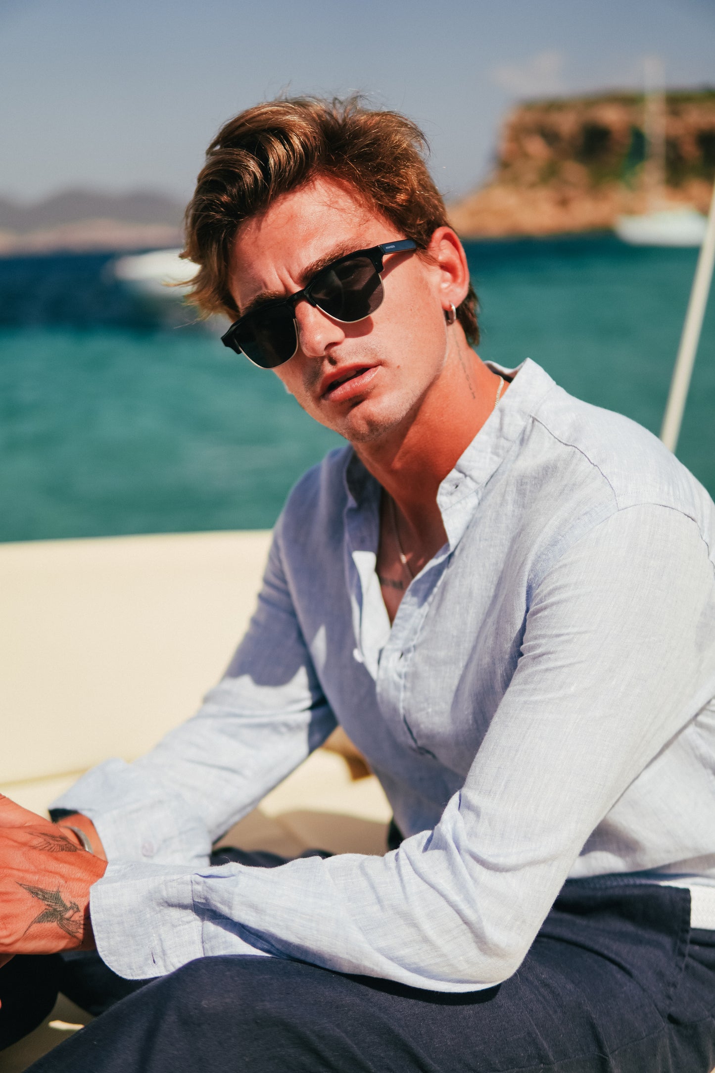 Camisa Topline Light Blue