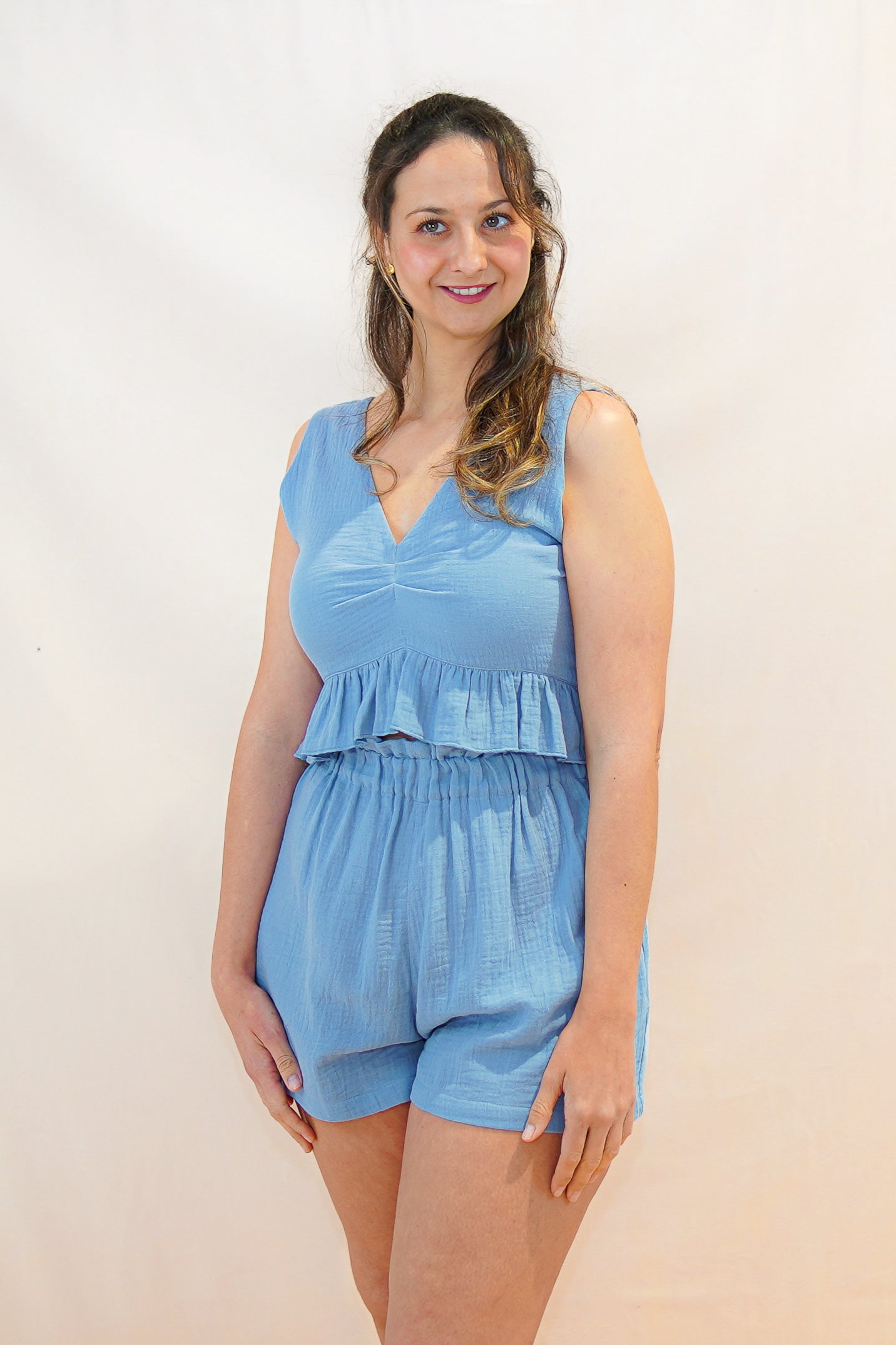 Nusa Blue Top