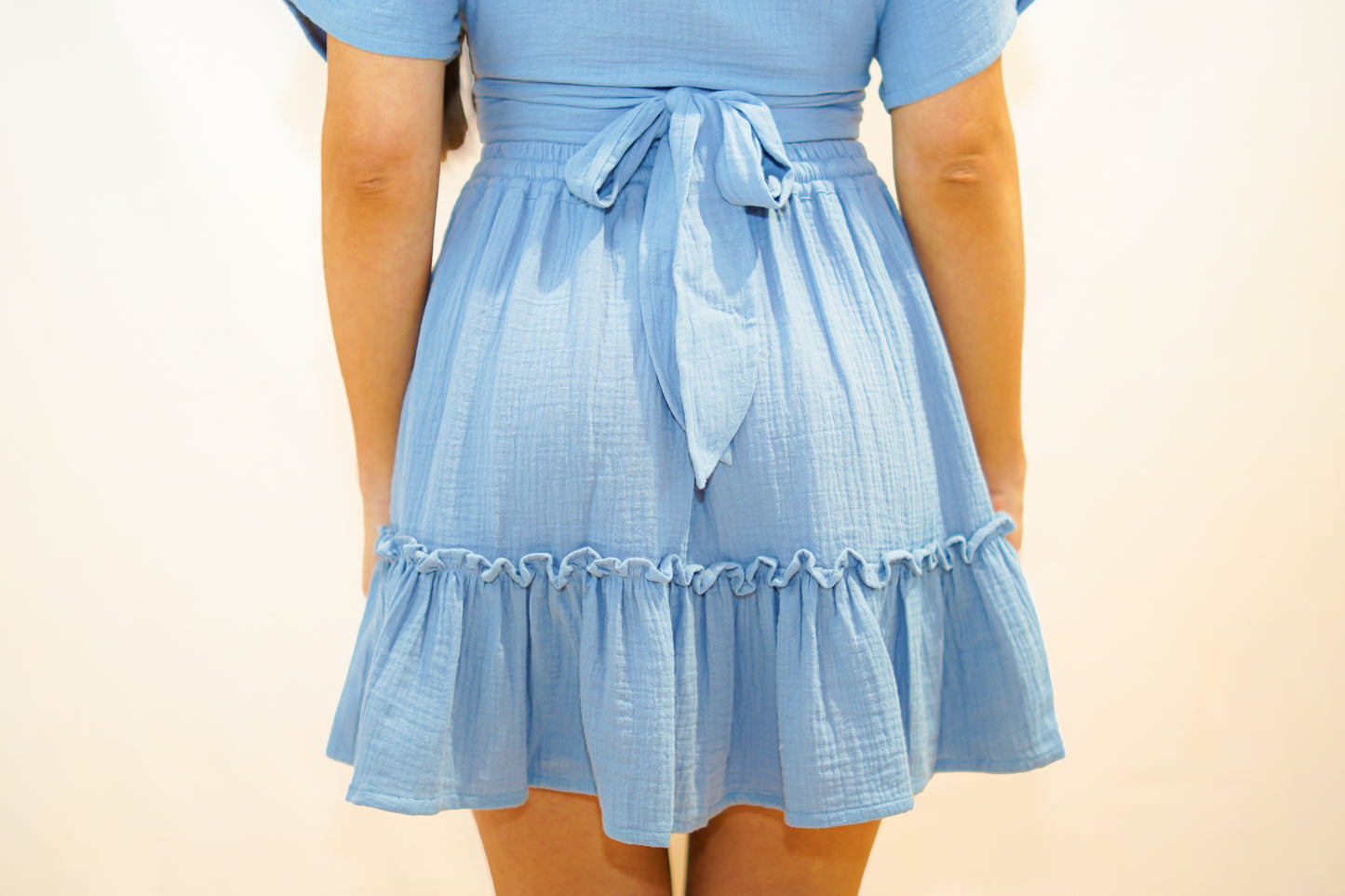 Blue Menorca Skirt