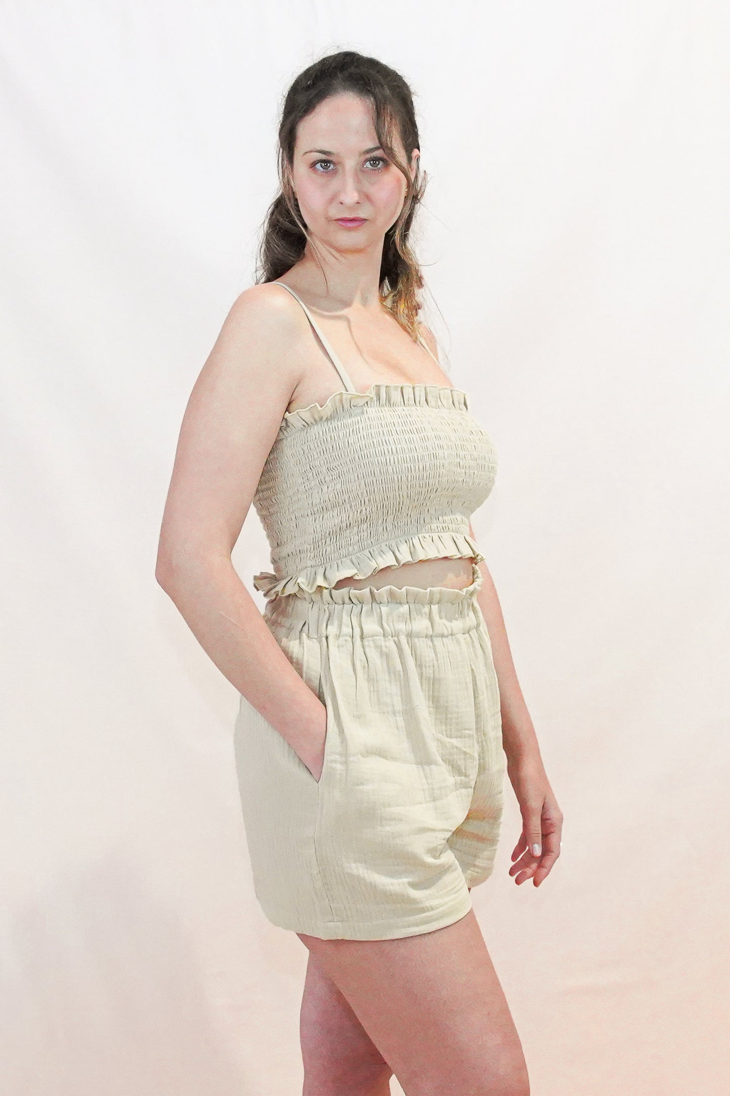 Ibiza Beige Top