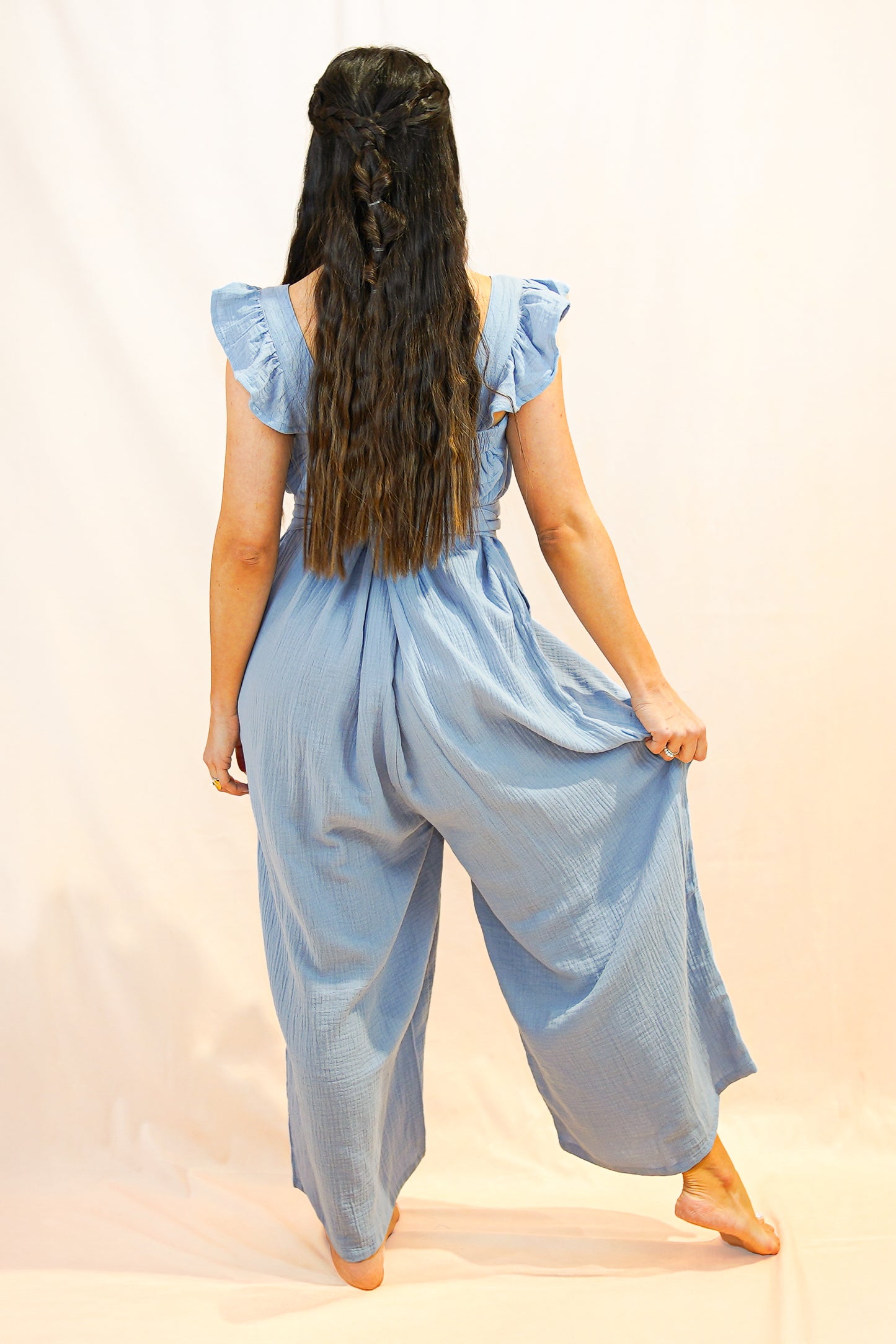 Mallorca Blue Jumpsuit