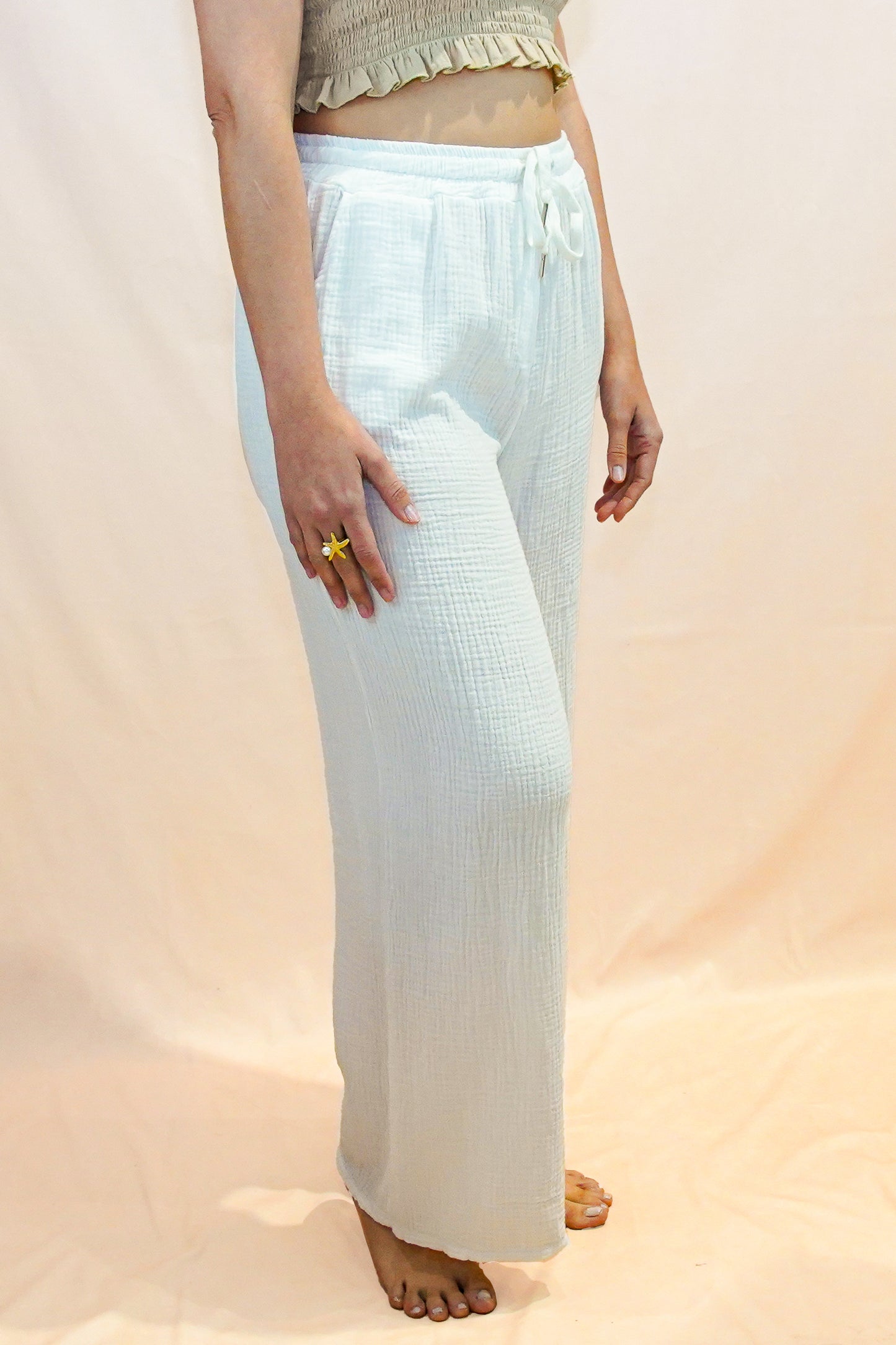 Pantalón Jamaica Blanco