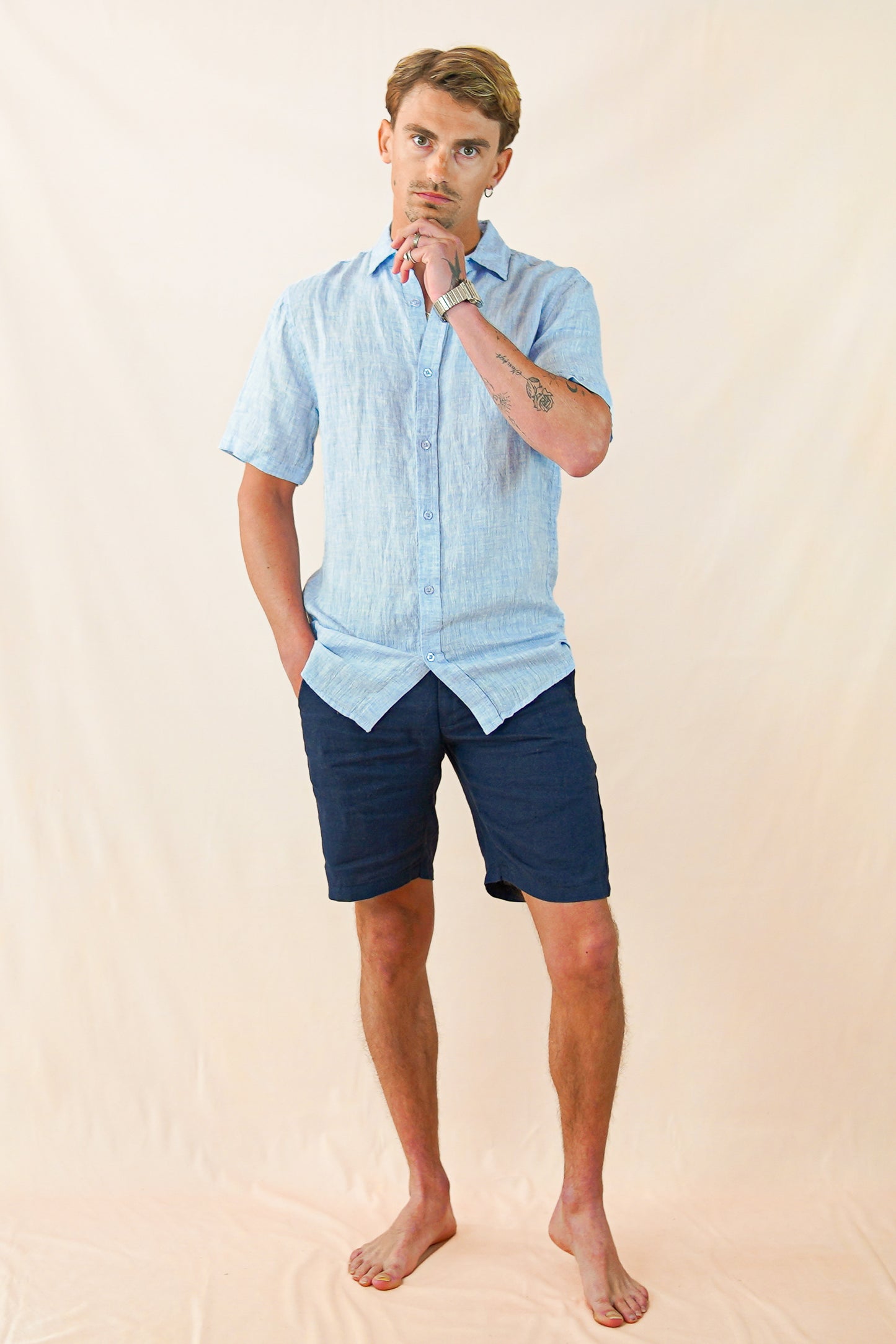 Camisa Universal Light Blue