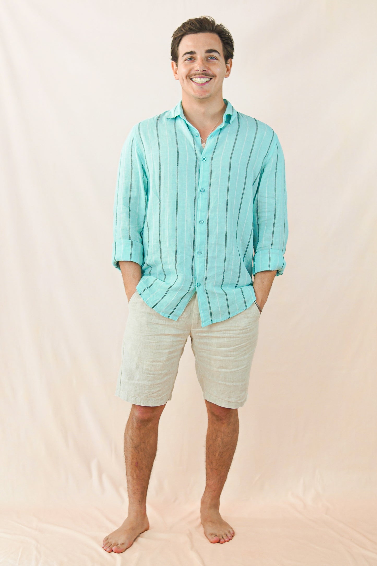 Camisa Prime Aqua