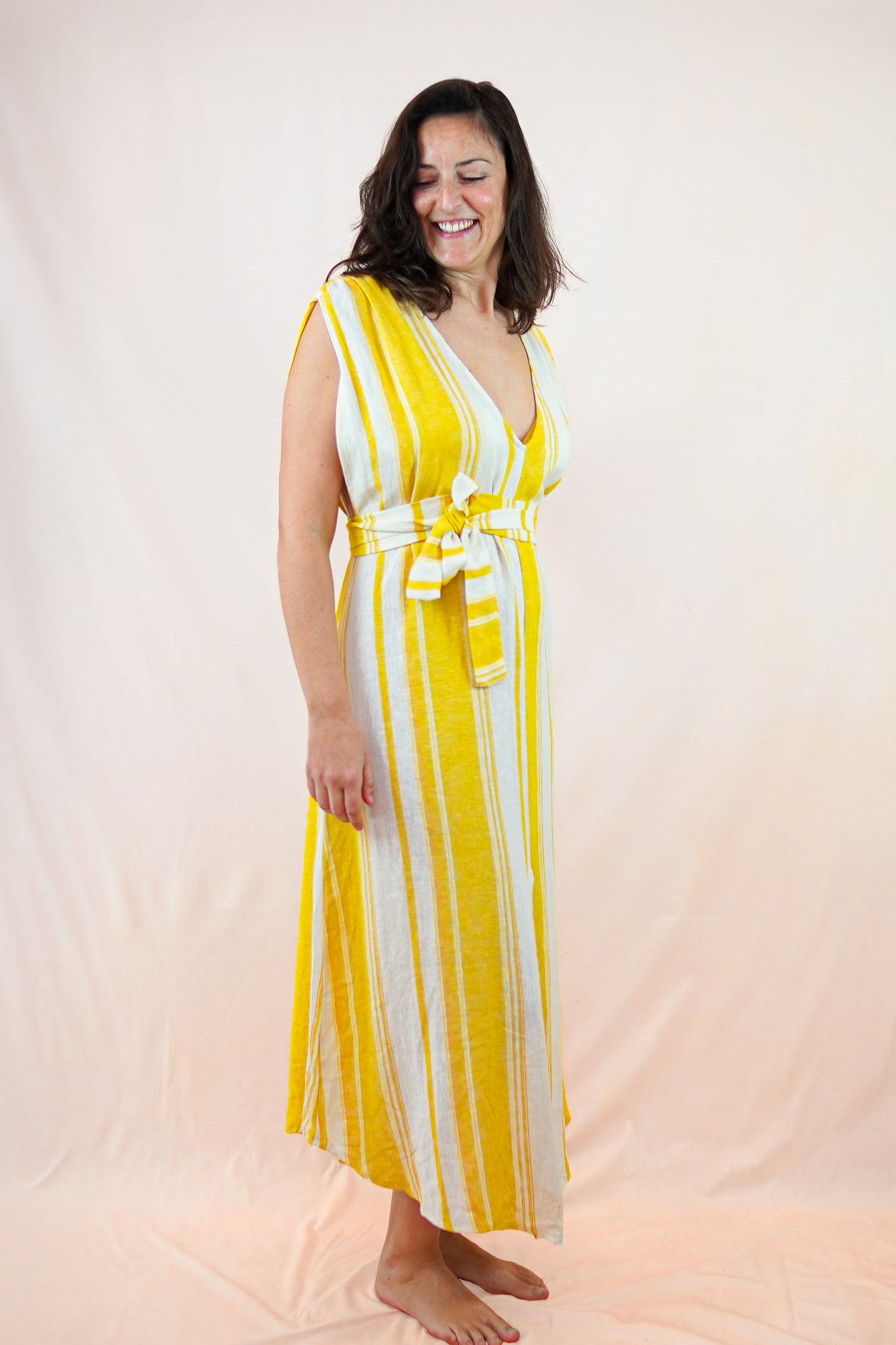 Mustard Butterfly Kimono