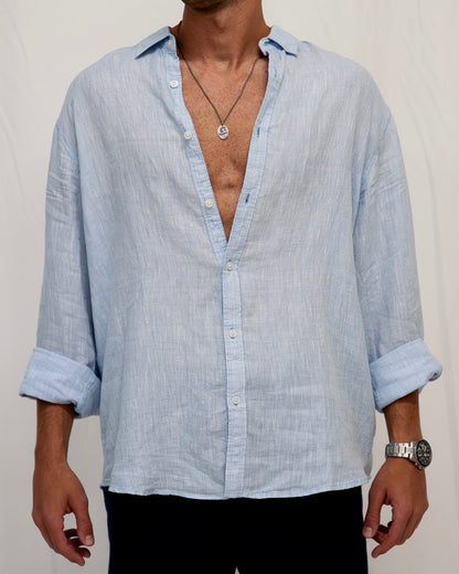 Camisa Luxury Light Blue