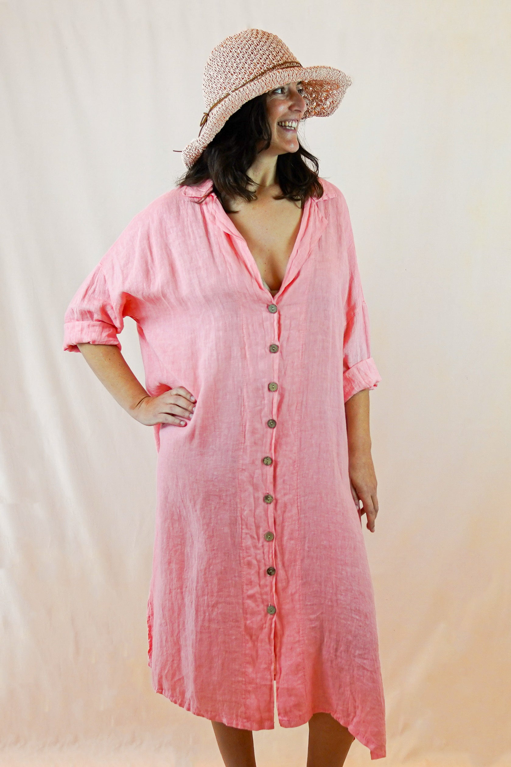 Camisero Positano Salmón