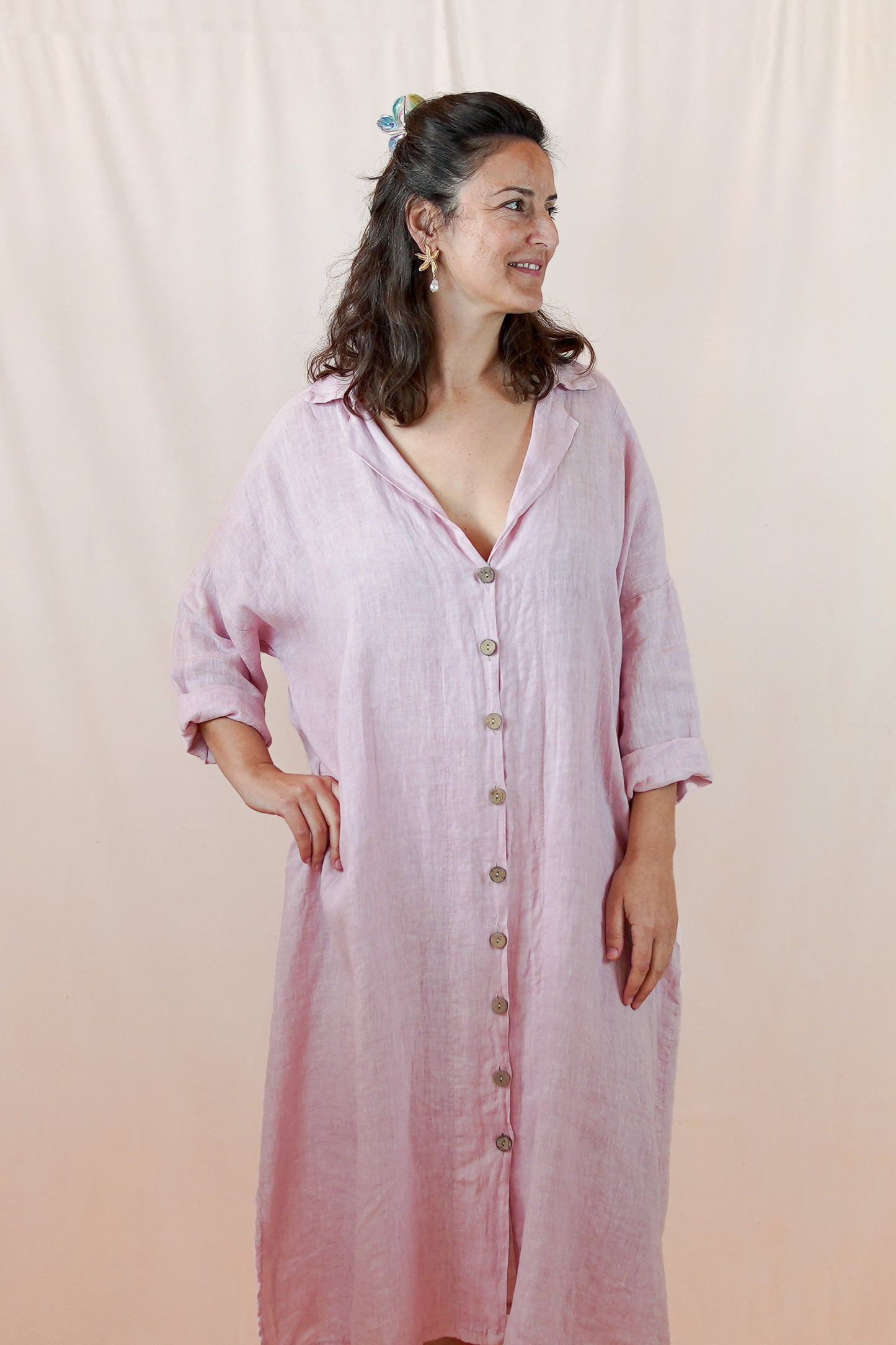 Camisero Positano Rosa Empolvado