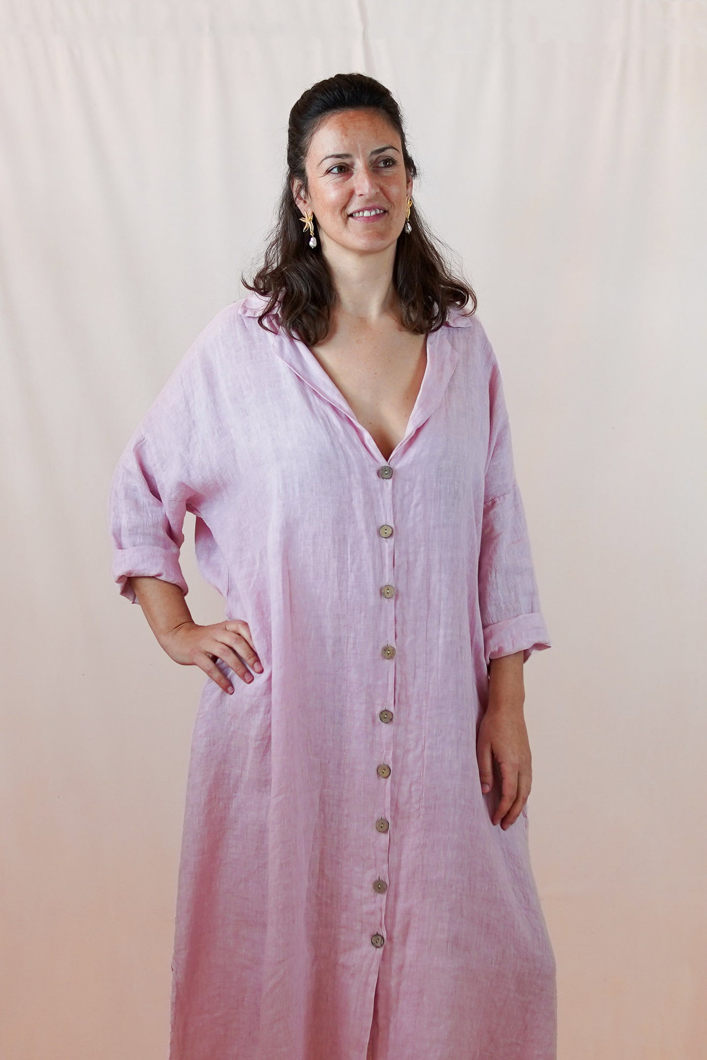 Camisero Positano Rosa Empolvado
