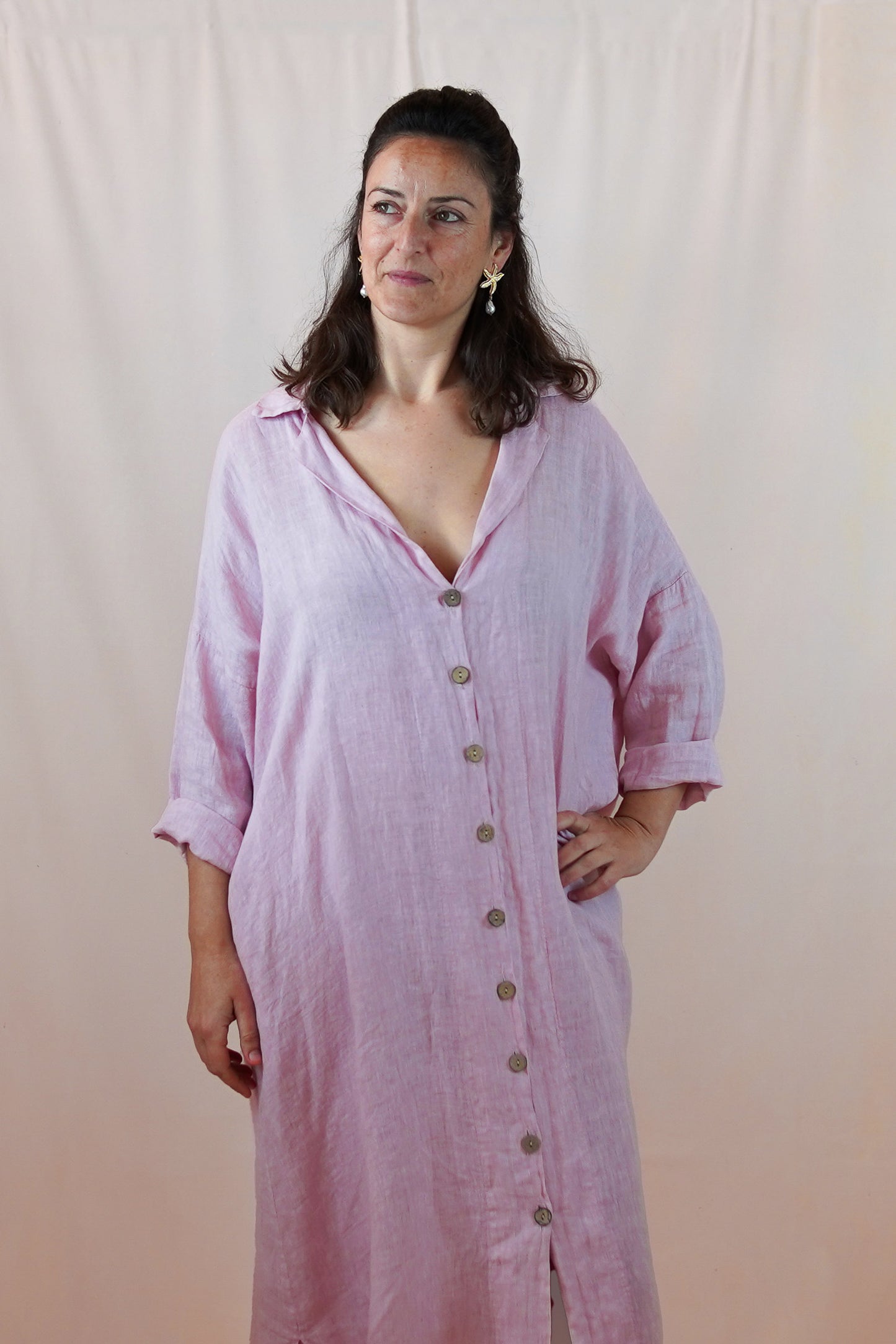 Camisero Positano Rosa Empolvado