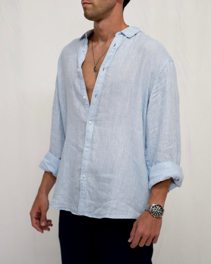 Camisa Luxury Light Blue